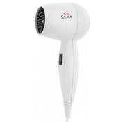 Ga.Ma A21.805 Asciugacapelli da parete 1200 W Tecnologia con motore DC 2 velocita'-temperature Colpo d'aria fredda Supporto a muro integrato Colore Bianco