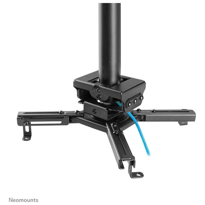 Neomounts CL25-540BL1 Supporto a soffitto per proiettore regolabile in altezza 60,5-90,5 cm capacita' 35 Kg rotazione 360° inclinazione ±20° colore Nero