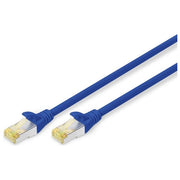 Digitus cavo rete s-ftp cat.6a doppia schermatura lsoh colore blu mt. 2