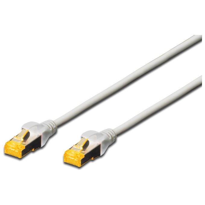 Digitus cavo rete s-ftp cat.6a doppia schermatura lsoh colore grigio mt. 10