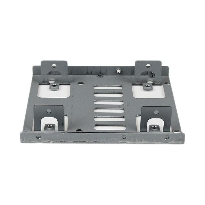 StarTech Staffa di montaggio doppio disco rigido SATA da 2,5 ad alloggiamento da 3,5