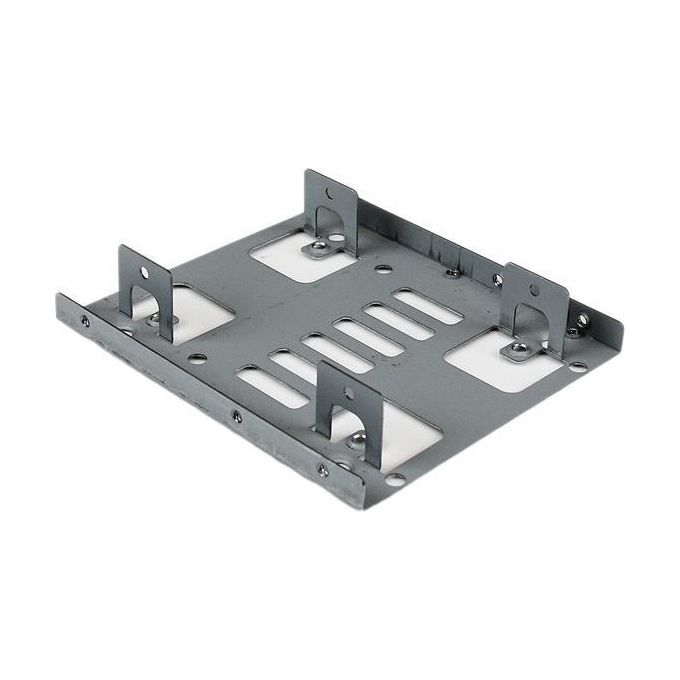 StarTech Staffa di montaggio doppio disco rigido SATA da 2,5 ad alloggiamento da 3,5