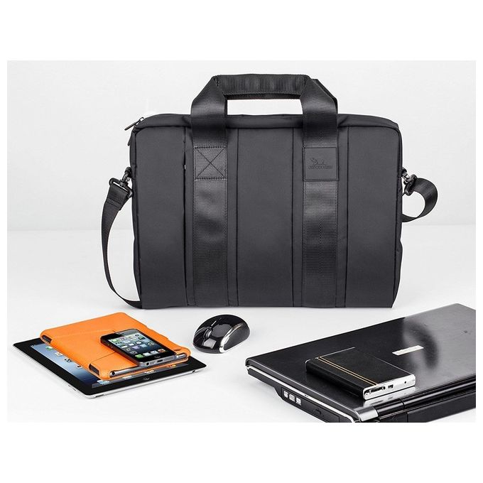 Rivacase 8830 Borsa Porta Notebook Slim 15,6'' Nero