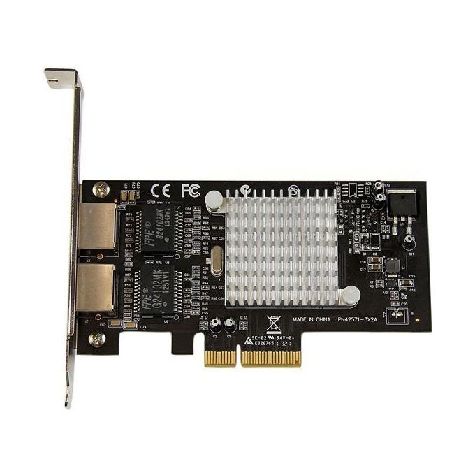 StarTech Scheda adattatore server di rete Gigabit Ethernet PCI Express (PCIe x4) a due porte - Intel i350 NIC