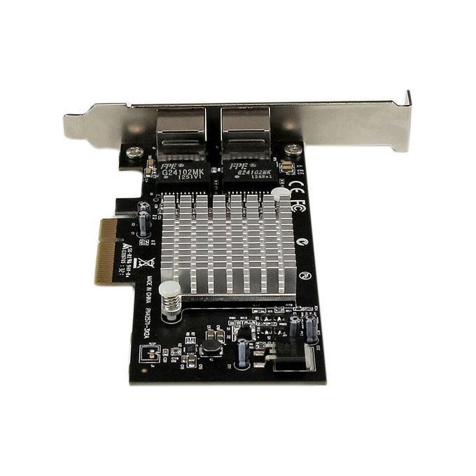 StarTech Scheda adattatore server di rete Gigabit Ethernet PCI Express (PCIe x4) a due porte - Intel i350 NIC