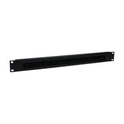 StarTech Pannello di gestione cavi per server rack orizzontale con spazzola a listello 1U