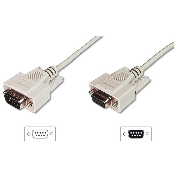 Digitus Prolunga Trasferimento Dati D-Sub9-M - D-Sub9-F