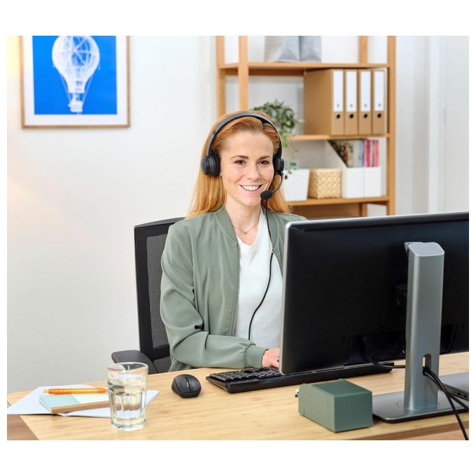 Trust Computer Hs-260 Usb-Enc Cuffie per Pc