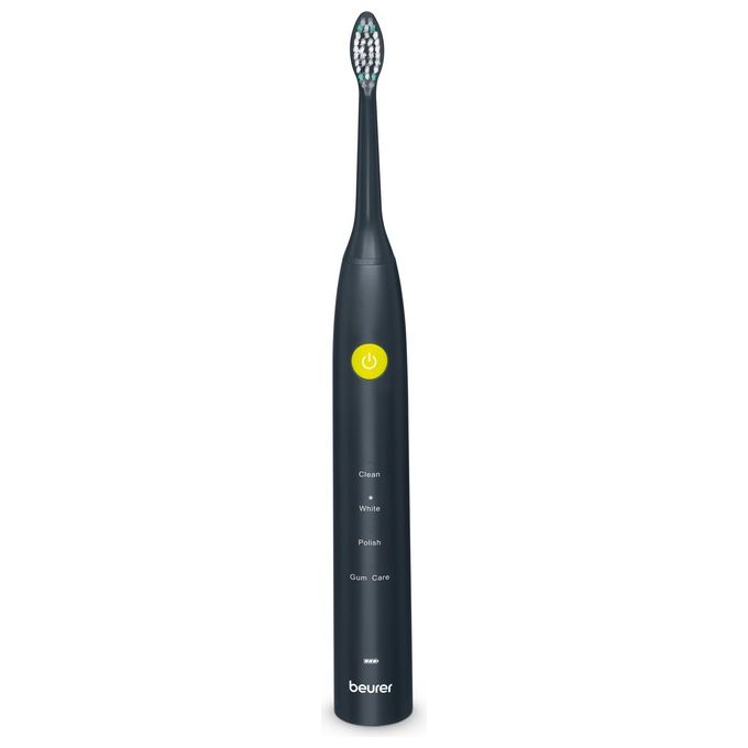 Beurer 10487 SC 30 Spazzolino elettrico sonico 4 modalita' Timer 30 sec autonomia 60 min colore Nero
