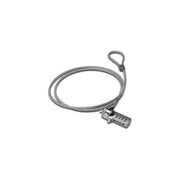 Nilox Lucchetto per Notebook con Combinazione, Grigio