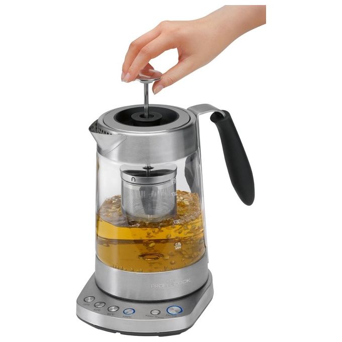 Proficook PC-WKS 1020G Bollitore in Vetro 1,7 Lt