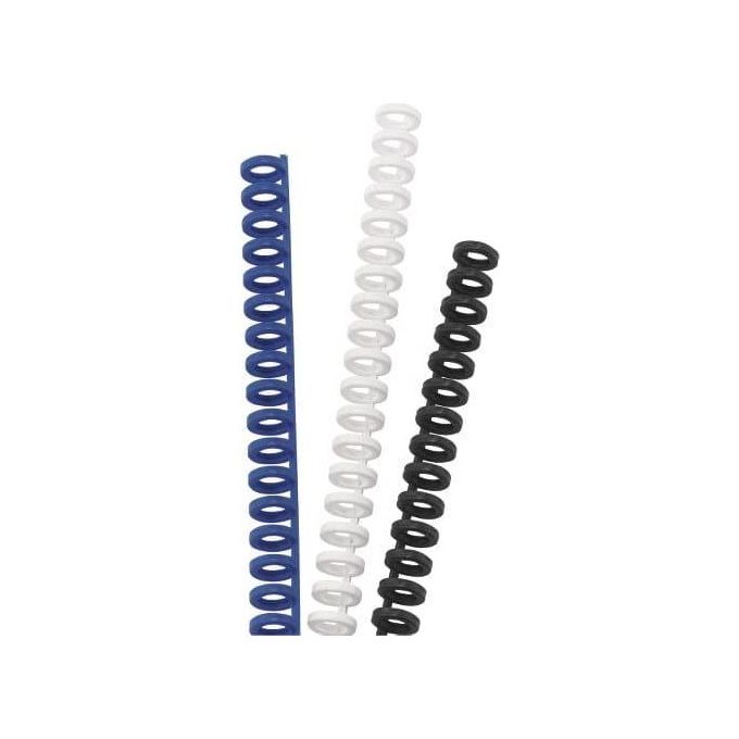 Gbc Cf50 Dorsi Plastici Click 12mm Nero