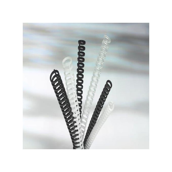 Gbc Cf50 Dorsi Plastici Click 12mm Bianco