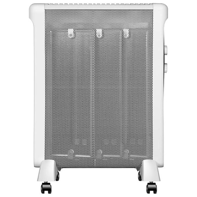 Ardes AR4MK01 Sleek Radiatore in Mica 1500W 2 livelli termostato regolabile protezione anti surriscaldamento colore Nero Bianco