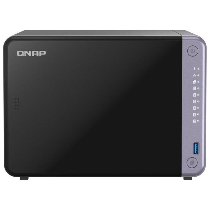 QNAP TS-632X-4G 6-bay 3.5'' desktop NAS AL524 4C 2.0GHz colore Nero