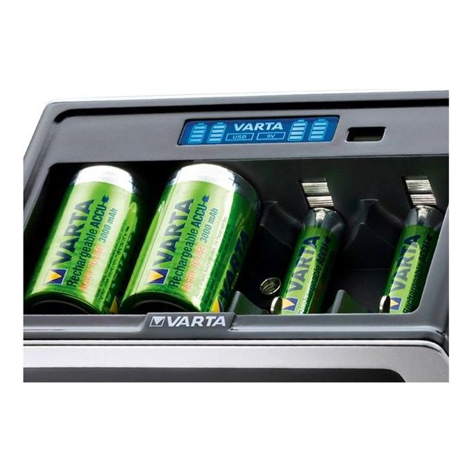 Varta Carica Batterie Universale con Lcd