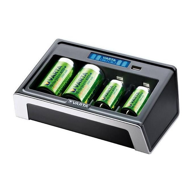 Varta Carica Batterie Universale con Lcd