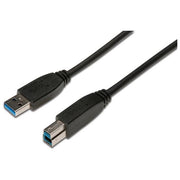 Digitus AK-300115-018-S Cavo USB 3.2 Gen 1 USB A Maschio USB B Maschio 1.8 m SuperSpeed 5 Gbps colore Nero