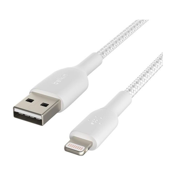 Belkin CAA002BT1MWH Cavo Lightning 1mt Bianco