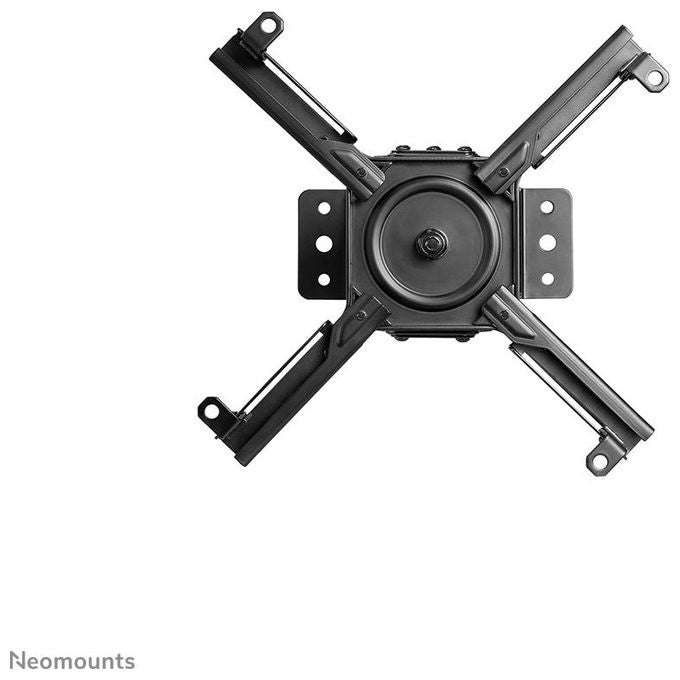 Neomounts CL25-530BL1 Supporto a soffitto per proiettore capacita' 45 Kg regolazione completa inclinazione ±20° rotazione 360° gestione cavi interna colore Nero