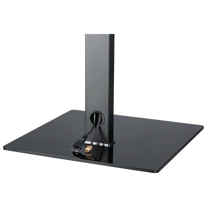 Hama 00220867 Supporto TV da Terra Girevole e Regolabile in Altezza Fino a 65'' Portata Massima 40 Kg Compatibile VESA 200x200 - 600x400 colore Nero