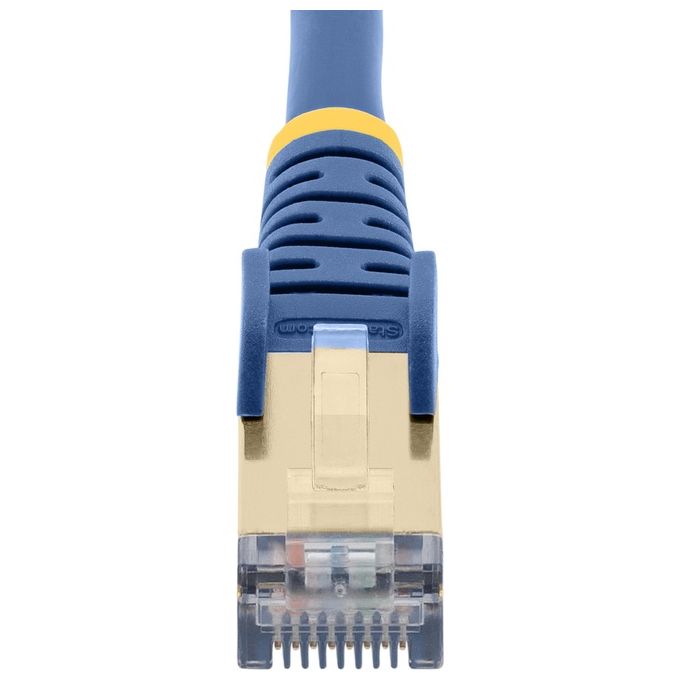 Startech Cavo di Rete Ethernet Schermato Cat6a Stp da 3mt Blu
