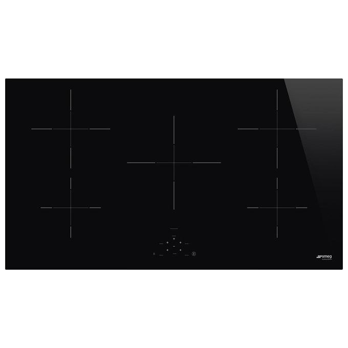 Smeg SI2951D Universale Piano cottura a induzione 90 cm 5 zone Booster Touch colore Nero