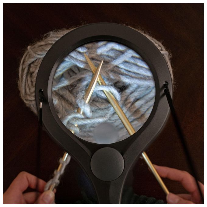 Carson LC-15 LumiCraft Lente d'Ingrandimento 2x con Luce Led