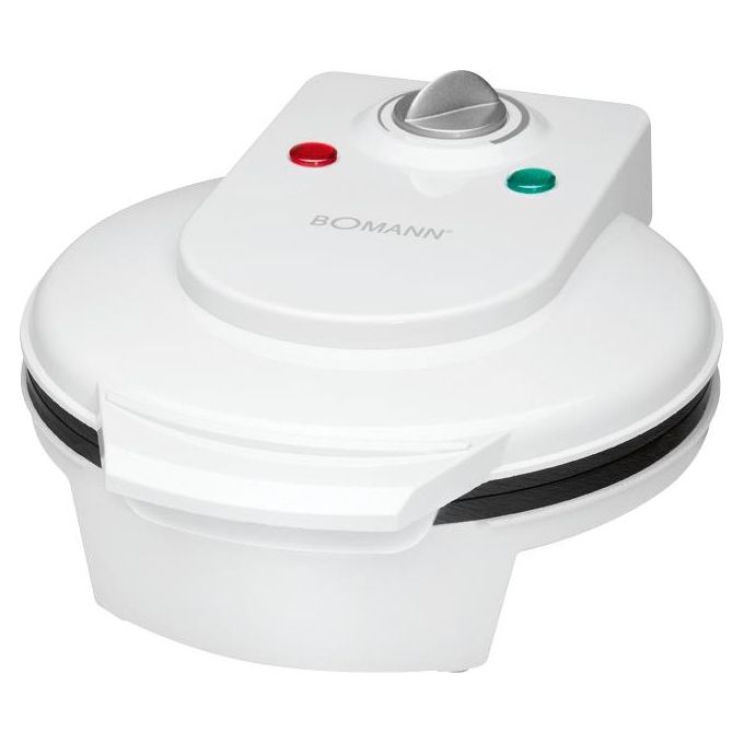 Bomann WA 5018 CB Piastra per Waffle 1200W Bianco