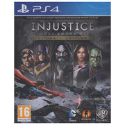 WARNER BROS 1000412103 Injustice Gods Among Us Ultimate Edition Gioco Picchiaduro per PS4 Universo DC Comics con Tutti DLC colore Nero