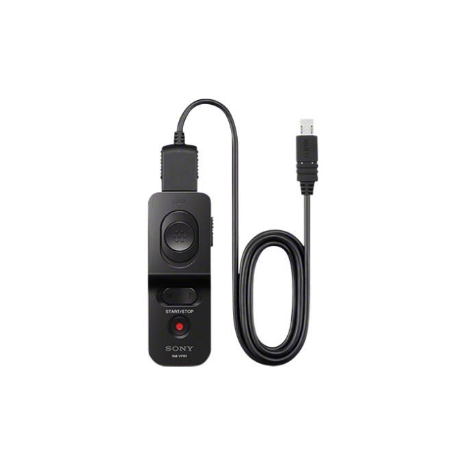 Sony SON2461 Telecomando Cablato con Funzioni di Zoom e Blocco Otturatore Lunghezza Cavo 0,80 m colore Nero