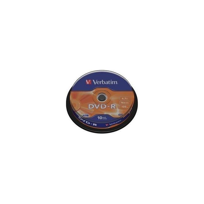 Verbatim Spindle 10 Dvd-r 4 7gb 16x C.10 Xx
