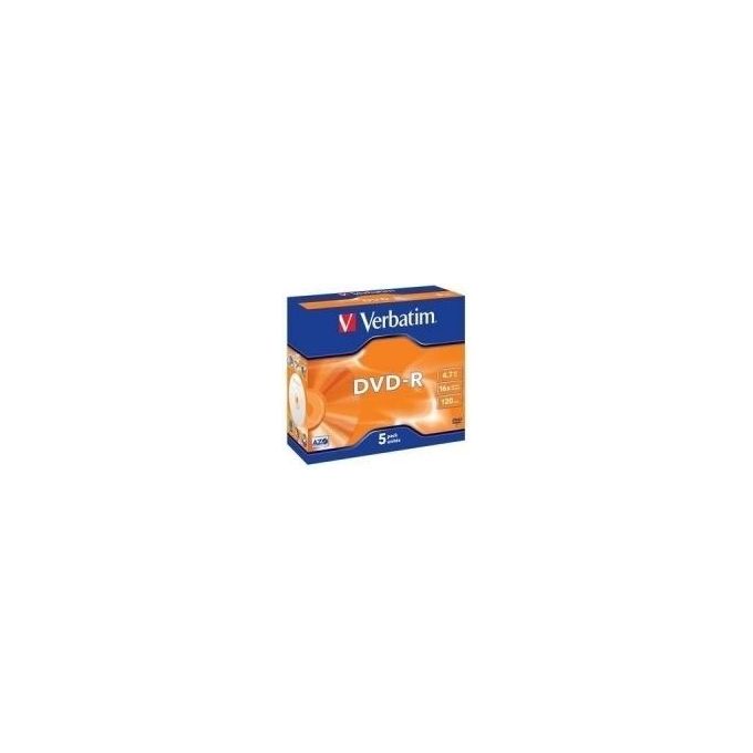 Verbatim Dvd-r 4 7gb 16x Serigr.conf.5   )