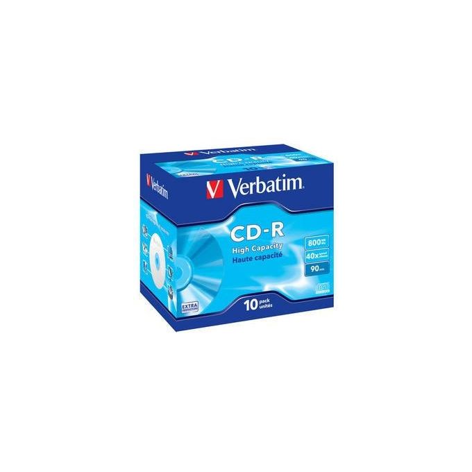 Verbatim Cdr Datal.90min 800mb 40x Cf.10 )