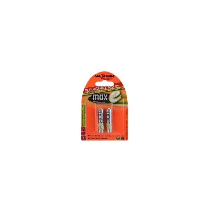 Ansmann 1x2 Batterie ricaricabili Maxe Nimh Micro 800 Mah