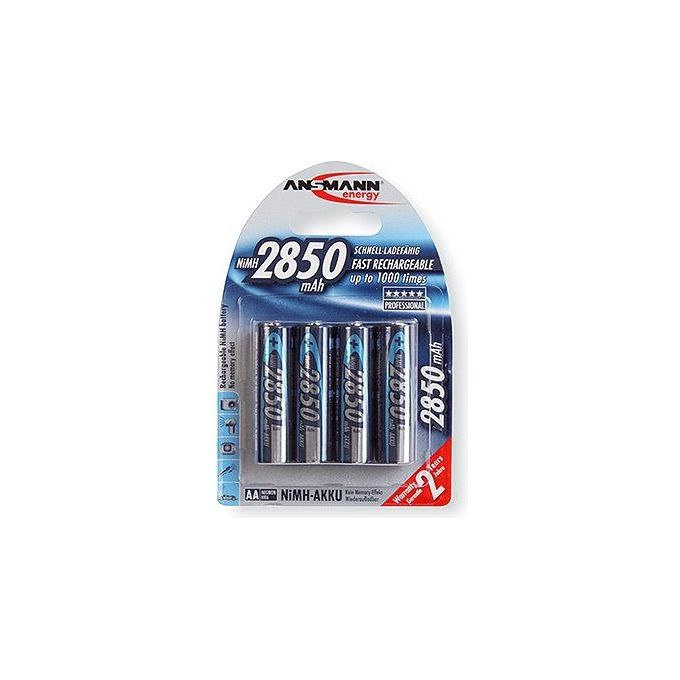 Ansmann Batterie Nimh Stilo 2850mah 4pz.