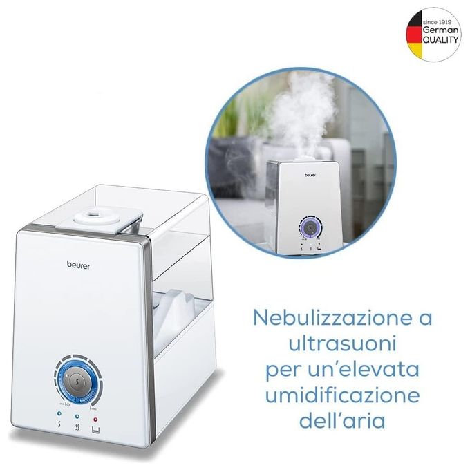 Beurer LB 88 Umidificatore d'Aria Bianco