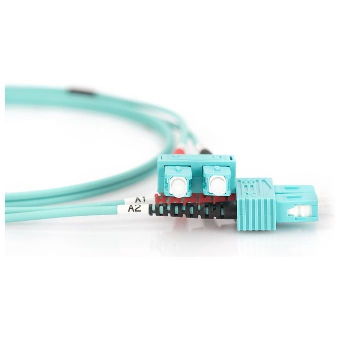 Digitus Cavo Fibra Ottica Sc a Sc Multimode Duplex 50-125 Mt.1 Om3