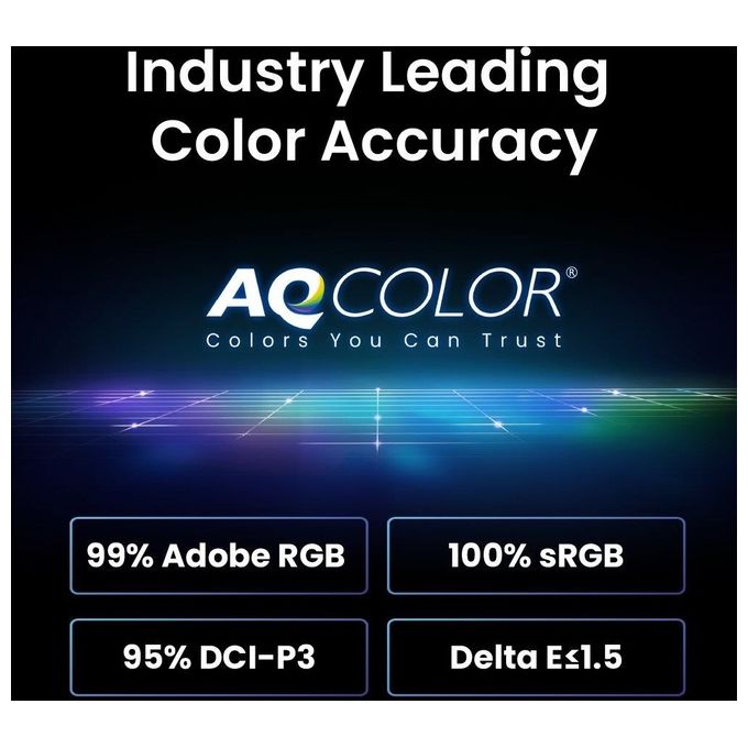 BenQ SW242Q PhotoVue Monitor per Fotografia 24,1'' WQXGA 2560x1600 IPS 99% Adobe RGB USB-C 90W colore Nero