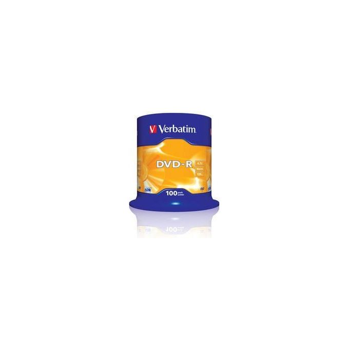 Verbatim Spindle 100 Dvd-r 4.7gb 16x   )
