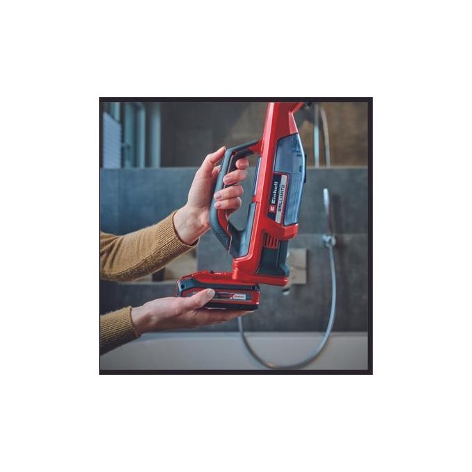 Einhell 3437100 Brillianto Lavavetri a Batteria Power X-Change 18V Bocchetta 28 cm Serbatoio 100 ml Senza Batteria