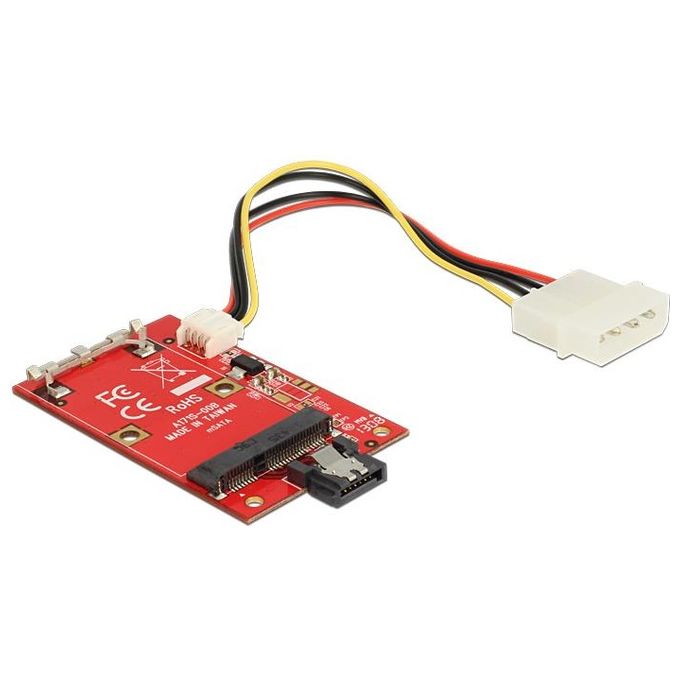 Delock convertitore sata 7 poli - msata