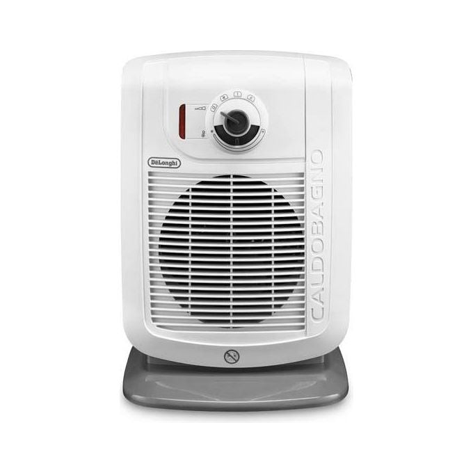 De'Longhi Caldobagno HBC 3030, Termoventilatore Elettrico, 2000W, Bianco, IP21