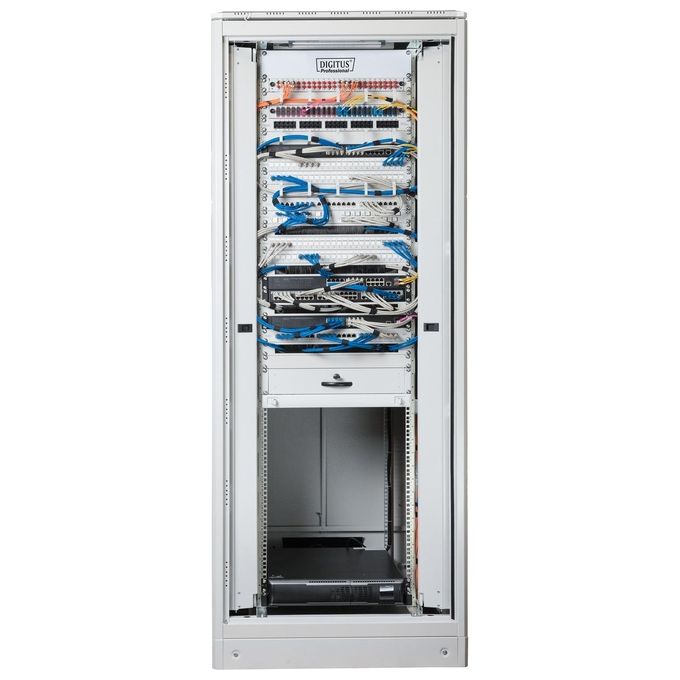 Digitus DN-19 42U-8-10-1 Armadio di rete serie Unique 42U capacita' 800 Kg IP20 colore Grigio