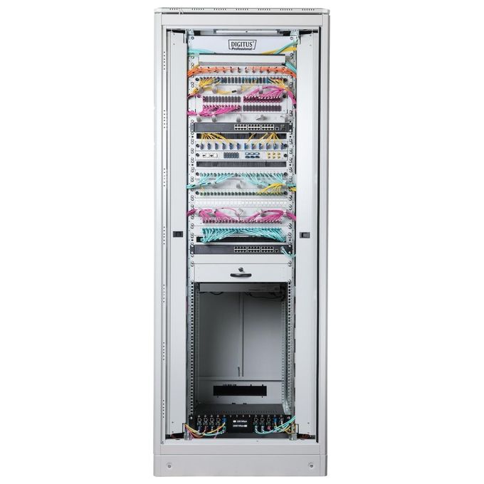 Digitus DN-19 42U-8-10-1 Armadio di rete serie Unique 42U capacita' 800 Kg IP20 colore Grigio
