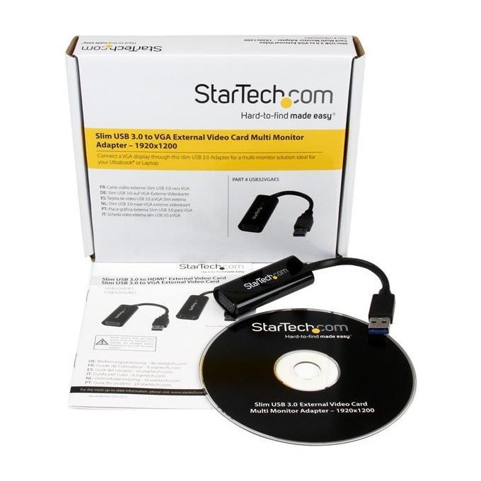 StarTech.com Scheda Video Esterna Slim Usb 30 A Vga 1920x1200