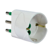 Fanton Adattatore Semplice Spina 2p+t 16a S Bianco