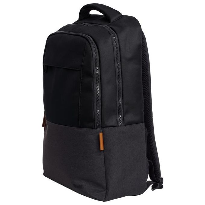 Trust 25244 Lisboa Zaino per Notebook 16'' 3 Scomparti 23 L Materiale Riciclato RPET colore Nero