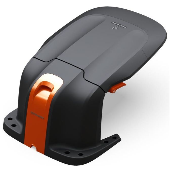 Segway AC.00.0000.76 Garage M Copertura per tagliaerba robotica Compatibile con Navimow H Series H2 Series i2 Series colore Nero Arancione