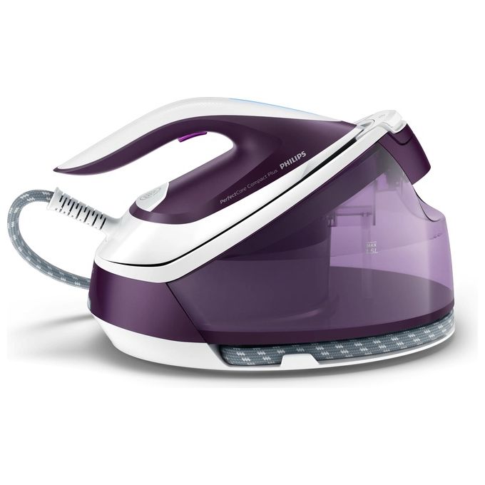 Philips GC7933-30 PerfectCare Compact Plus Ferro da Stiro con Caldaia 2400W 450 g-min 6,5 bar 1,5 L colore Viola